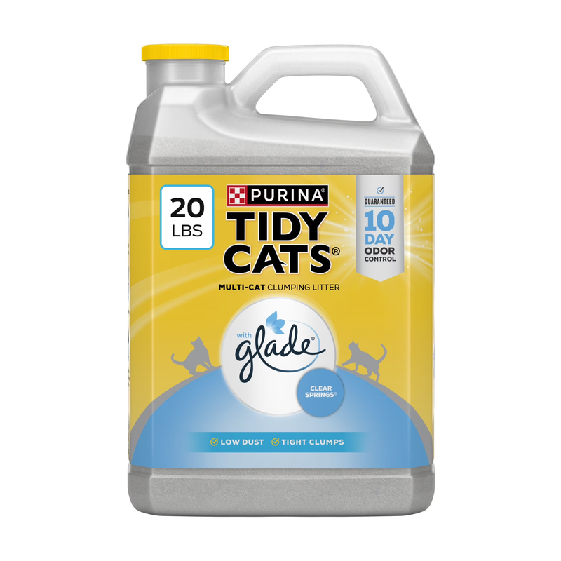 Purina  with Glade Clear Springs Scented, Odor Control, Clumpi...