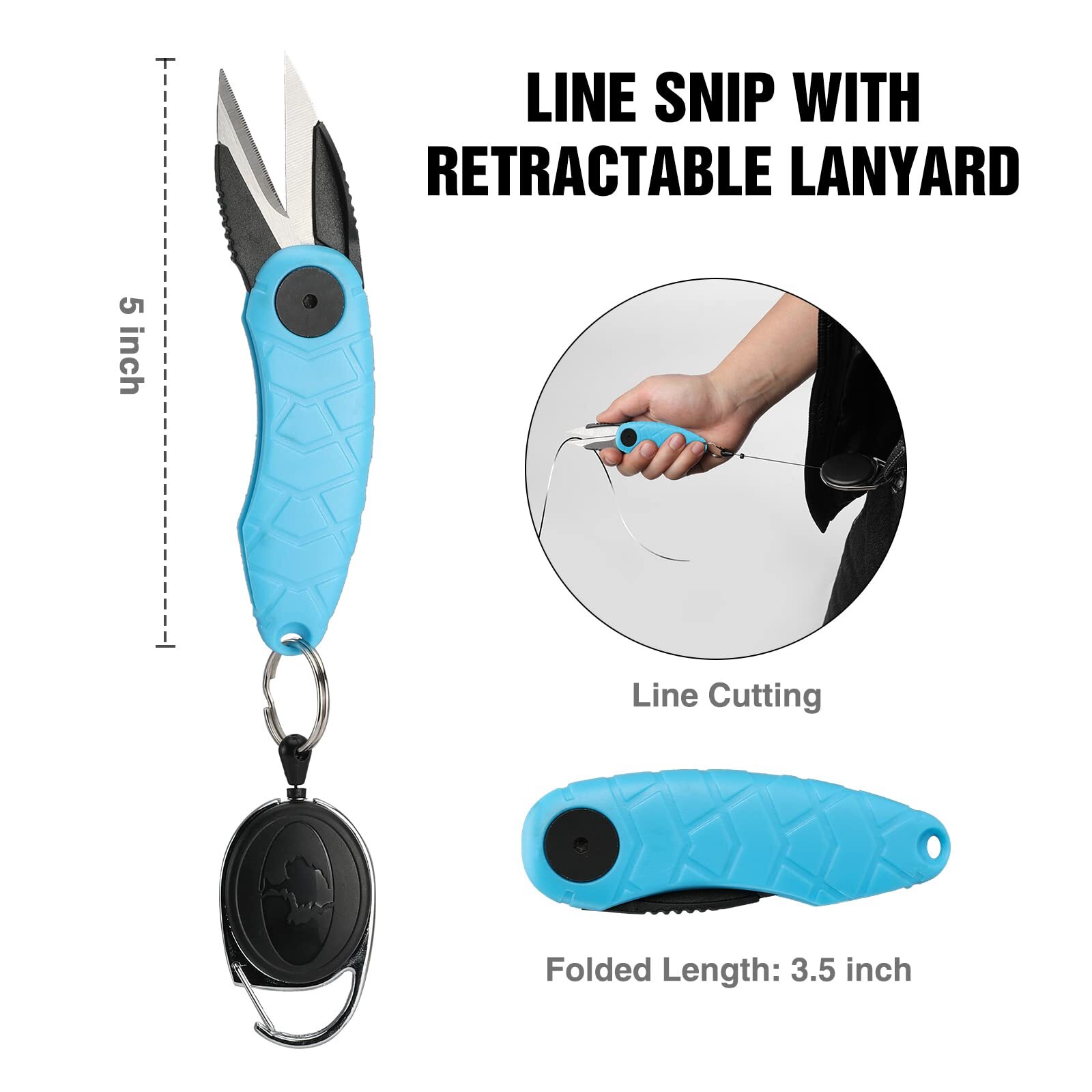 Mossy Oak 4PIECE Fishing Tool Kit Pistol Grip Fishing Plier Fillet Knife Gripper