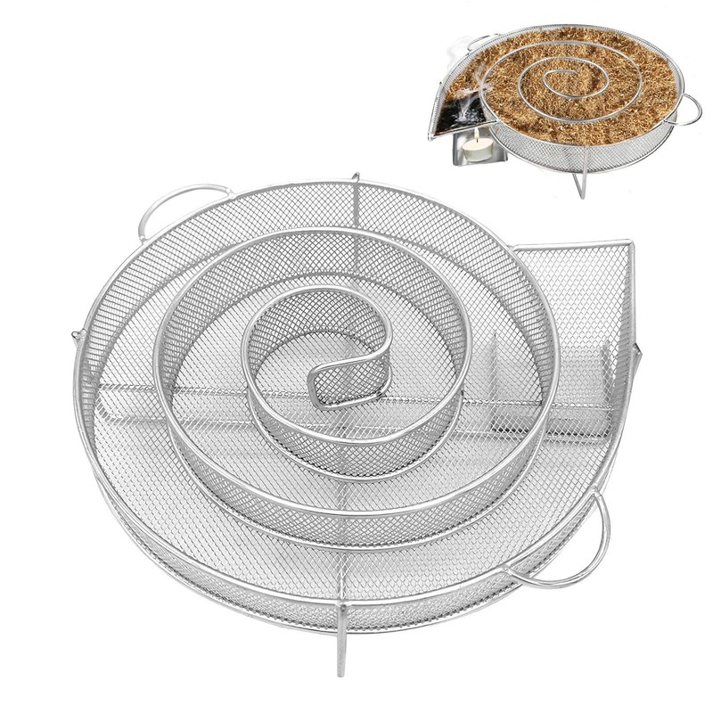 Cold Hot Grill Smoker Stainless Steel Smoke Basket