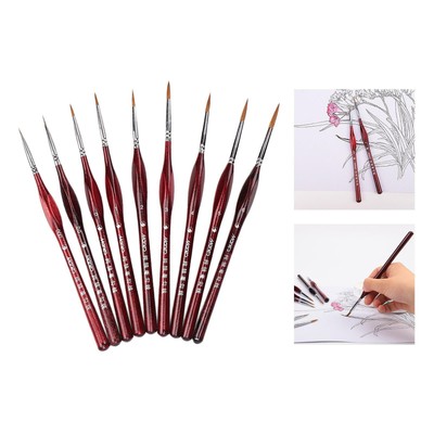 Paint Script Liner Brush Brushes for Acrylic