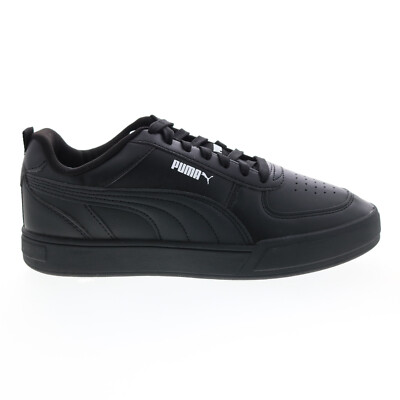 Puma Caven Tape 38638102 Мужские черные синтетические кроссовки для образа жизни