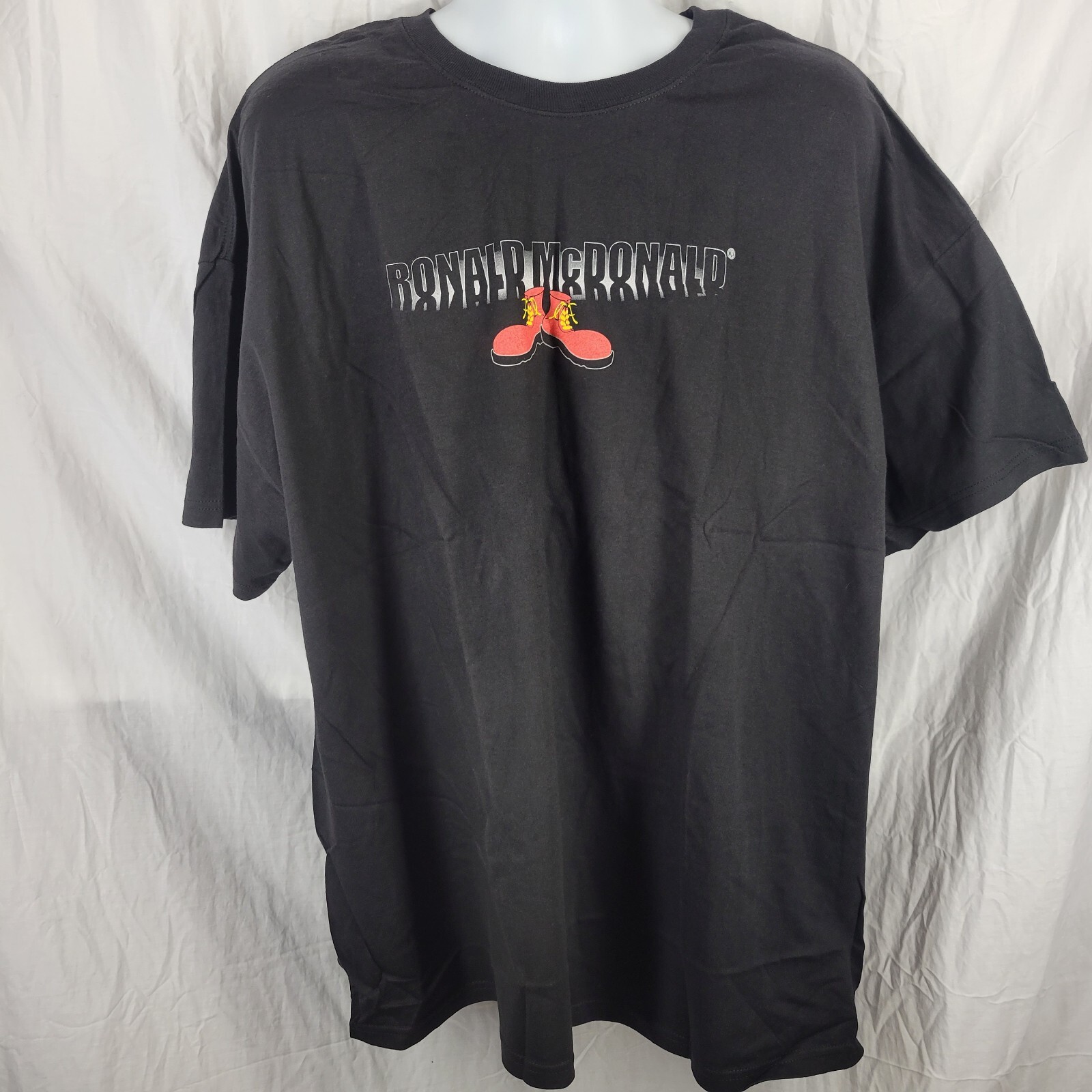 90s 00s Ronald McDonald プロモ Tシャツ 黒 XL 90s 00s Ronald McDonald プロモ Tシャツ 黒 XL - メルカリ