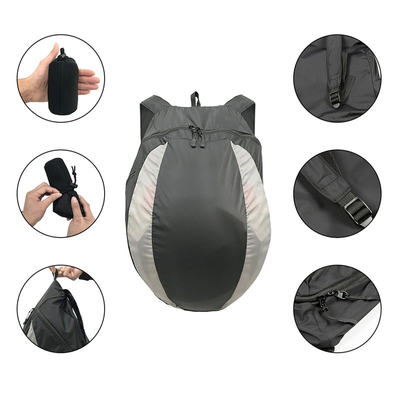 Motorcycle Bike Shoulder Helmet Bag Pack Riding Racing Bag Backpack 28L Capacity