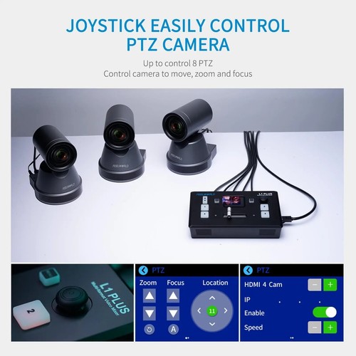 Feelworld LIVEPRO L1 PLUS 4K Multi-Camera Video Mixer