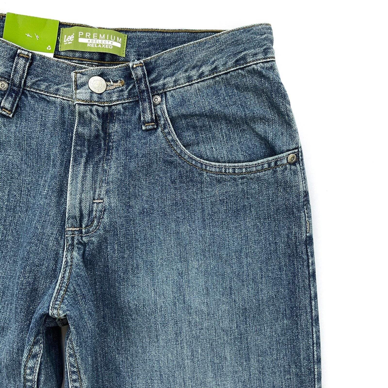 Relaxed Straight Jeans RN130273 Size 