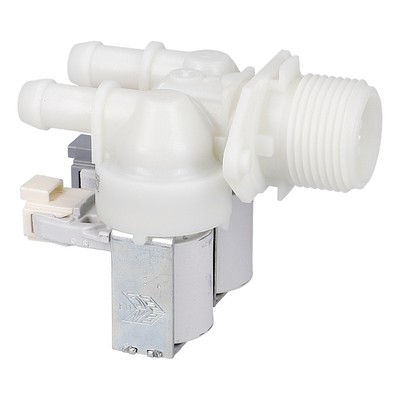 easyPART passend für Beko 2466302002 Magnetventil 180° 2x12mmØ für Waschmaschine