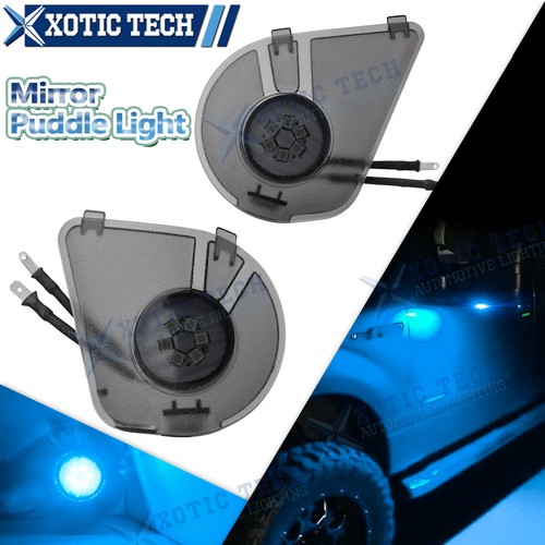 Ice Blue LED Side Mirror Puddle Light For Dodge RAM 1500 2500 3500 2010-2019