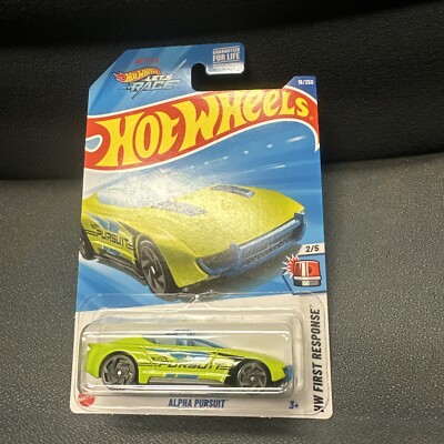 Hot Wheels #18 Alpha Pursuit HW FIRST RESPONSE 2/5 NIP