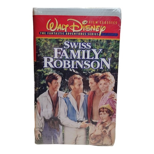 Swiss Family Robinson VHS Disney 1997 Clam Shell The