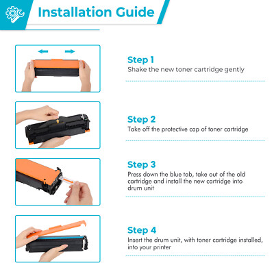 Toner For HP CF500A 202A CF500X 202X Color LaserJet Pro MFP M281fdw M254dw M281
