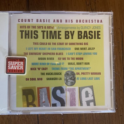 Count Basie and His Orchestra This Time CD Brand New Sealed OOP