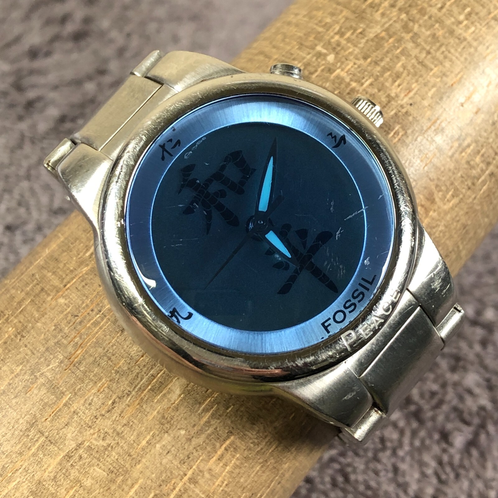 FOSSIL BIG TIC JR-7876 クォーツ腕時計 A333