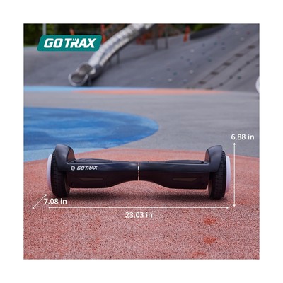 Gotrax Hoverboard with 6.5" LED Wheels & Headlight, Max 4/5 Miles Range, 6.2m...