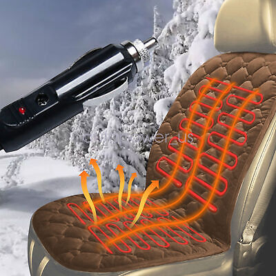 Heated Seat Cushion Universal 12V Car Seat Heater Heated Cover Warmer Pad