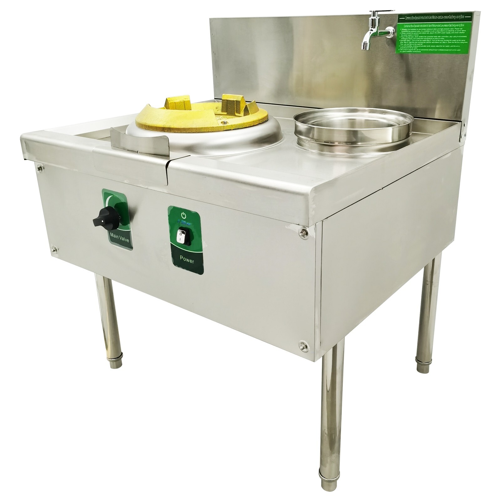 110V Fierce Stove Liquefied Gas Frying Stove LPG and Natural Gas Cooking Stove