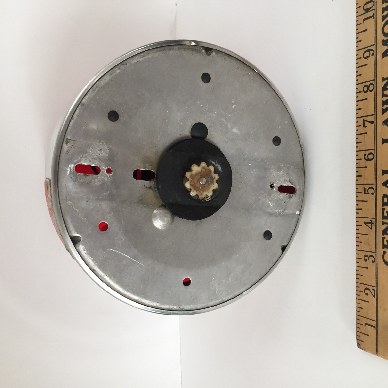 Vintage Federal Signal Corp Model 11 Twin Beacon Ray Light Red Gumball Light