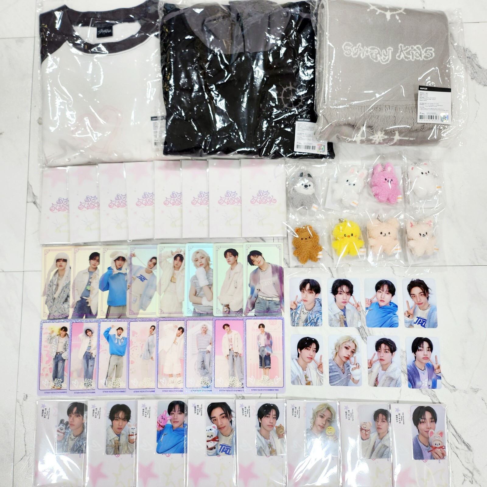 stray kids 5'CLOCK リービットぬいぐるみ,服,マイクロ Leebit