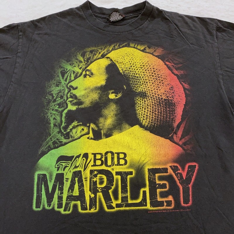 BOB MARLEY LIVE! Tシャツ XS ZION ROOTSWEAR vintage 2008 BOB MARLEY ZION ROOTSWEAR T-Shirt XL soft