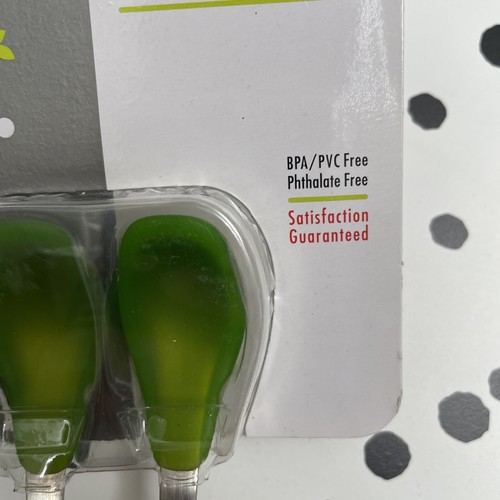 OXO Tot Feeding Spoon Set with Soft Silicone New In Package