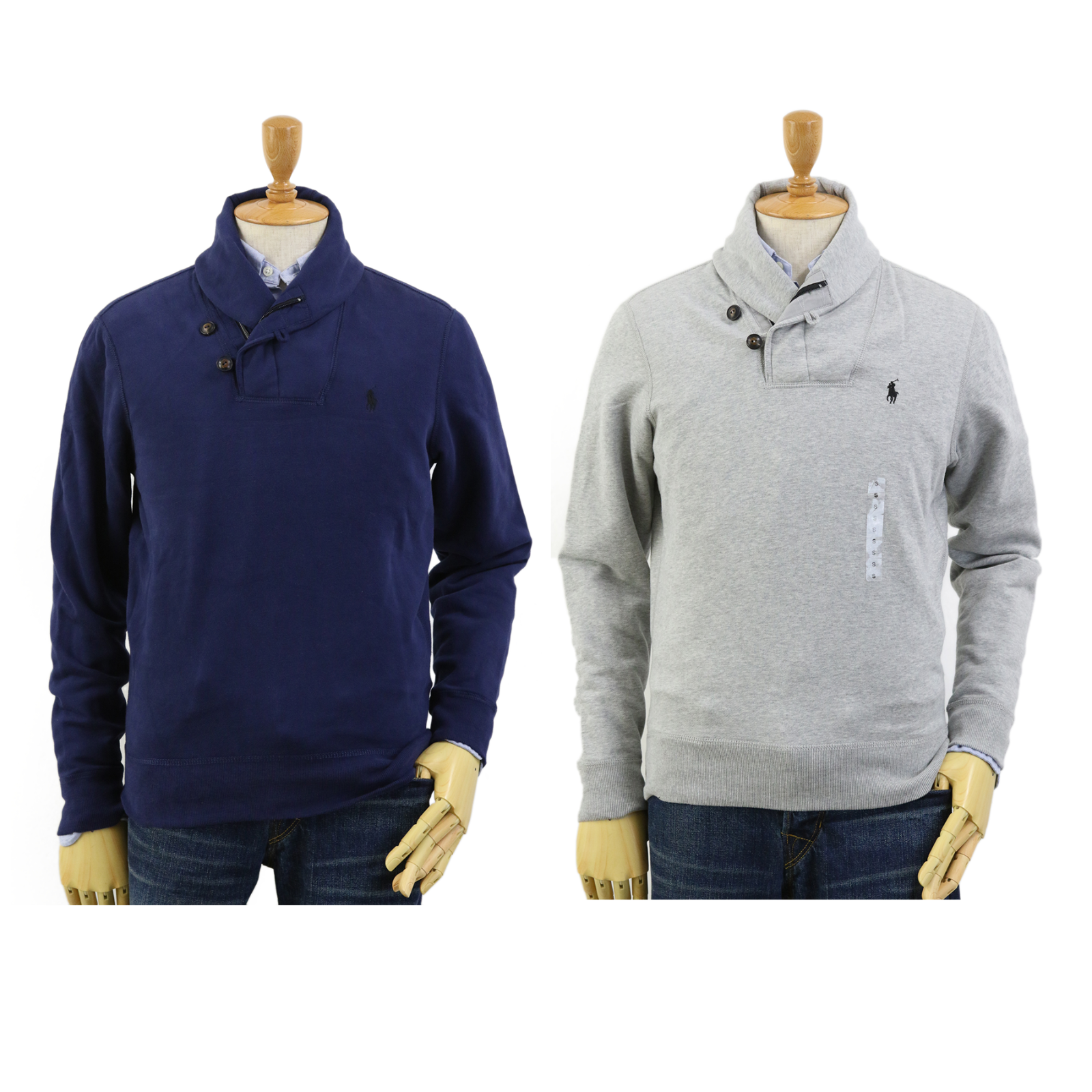 

Пуловер с шалью Polo Ralph Lauren, толстовки на молнии, 2 цвета