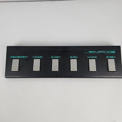 Buy used YAMAHA MFC06 MIDI Foot Controller for FX500 Guitar Effect Processor READ