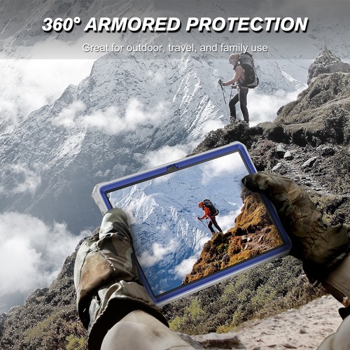 Shockproof Case for Samsung Galaxy Tab A9 Plus 11 Inch 2023 Rugged Cover Stand