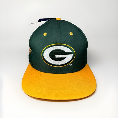 キャップ 90s NFL Green Bay Packers NEW ERA CAP NWT Vintage 90s Green Bay Packers Super Bowl XXXI Snapback
