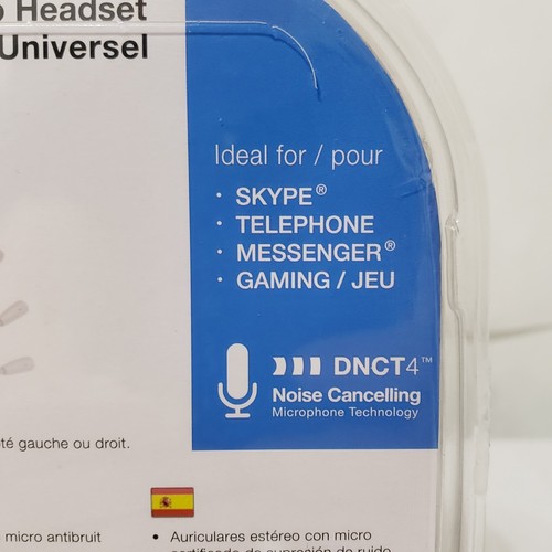 Cyber Acoustics AC204 Headset New In Package Computers & Networking Home school