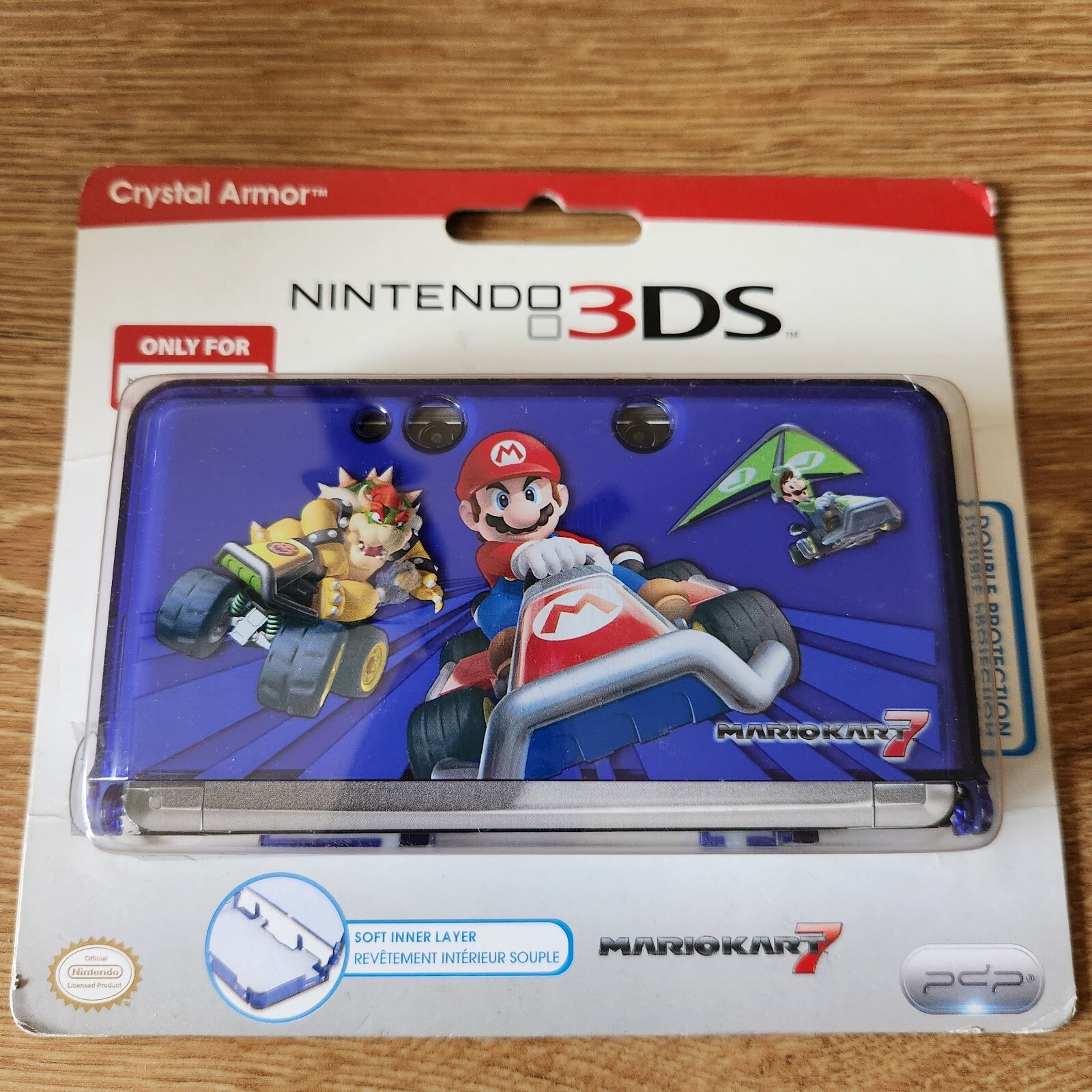 Nintendo 3DS Mario Kart 7 Crystal Armor Hard Shell Case PDP