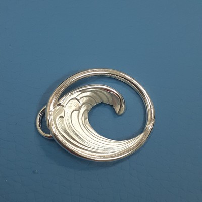 LeStage Convertible Bracelet Clasp Beach Wave Sterl Silver SB5899