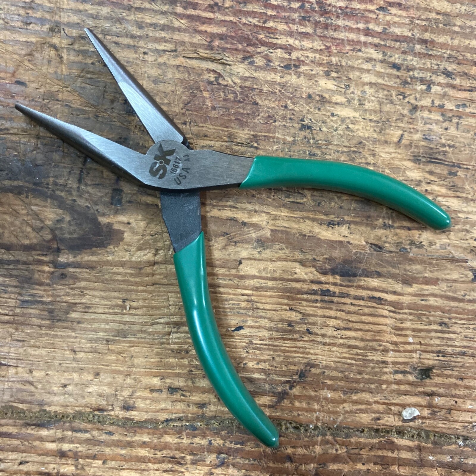 SK Hand Tool 6 1/2" Long Nose Pliers (16617)