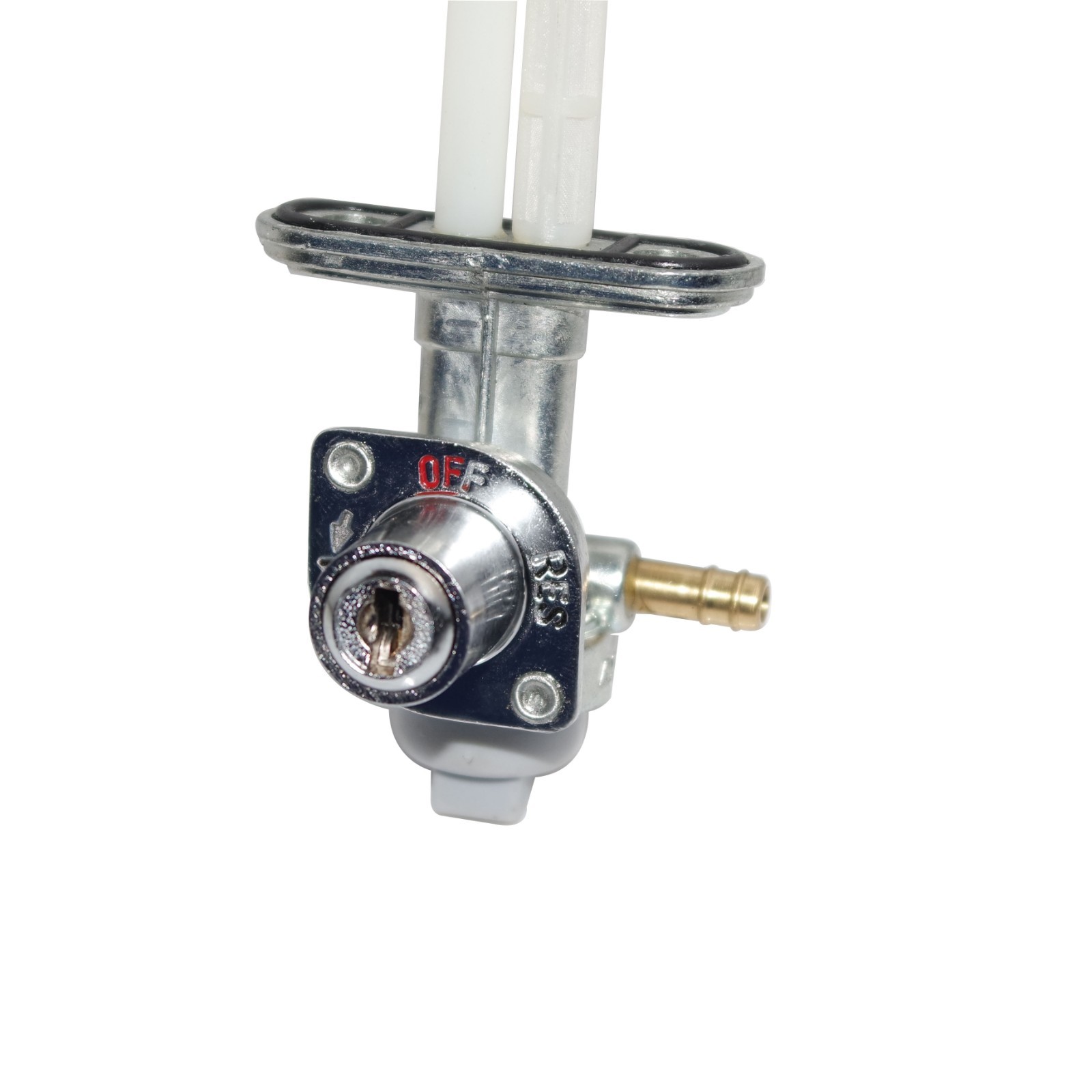 Petrol Fuel Tap Lockable With Keys For Bajaj Pulsar DTSI Pulsar CT 100  