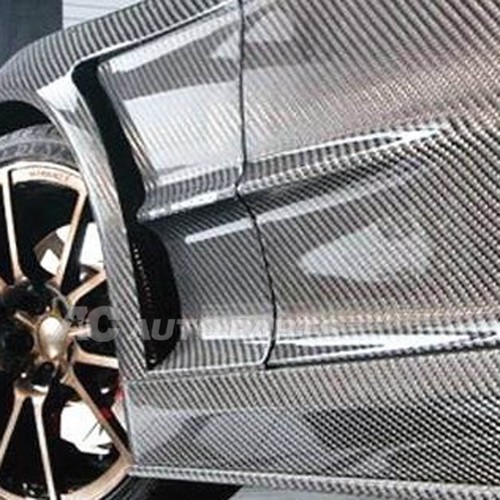 ::High Quality 3D 4D Gloss Car Carbon Fiber Vinyl Wrap Sticker Film Roll Air Free