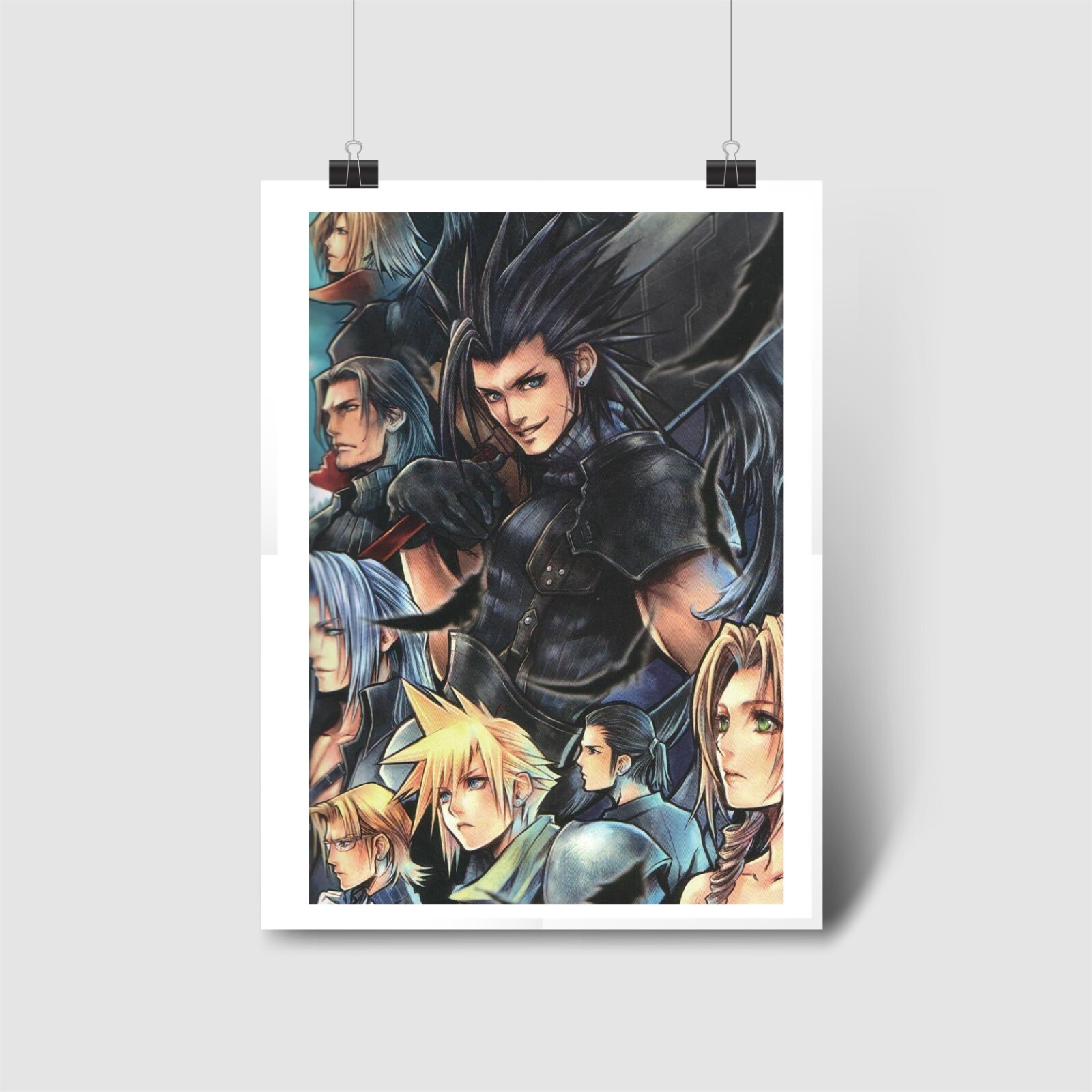 専用　ff7r b2ポスター 非売品 店頭告知ポスター『ファイナルファンタジー7 リメイク