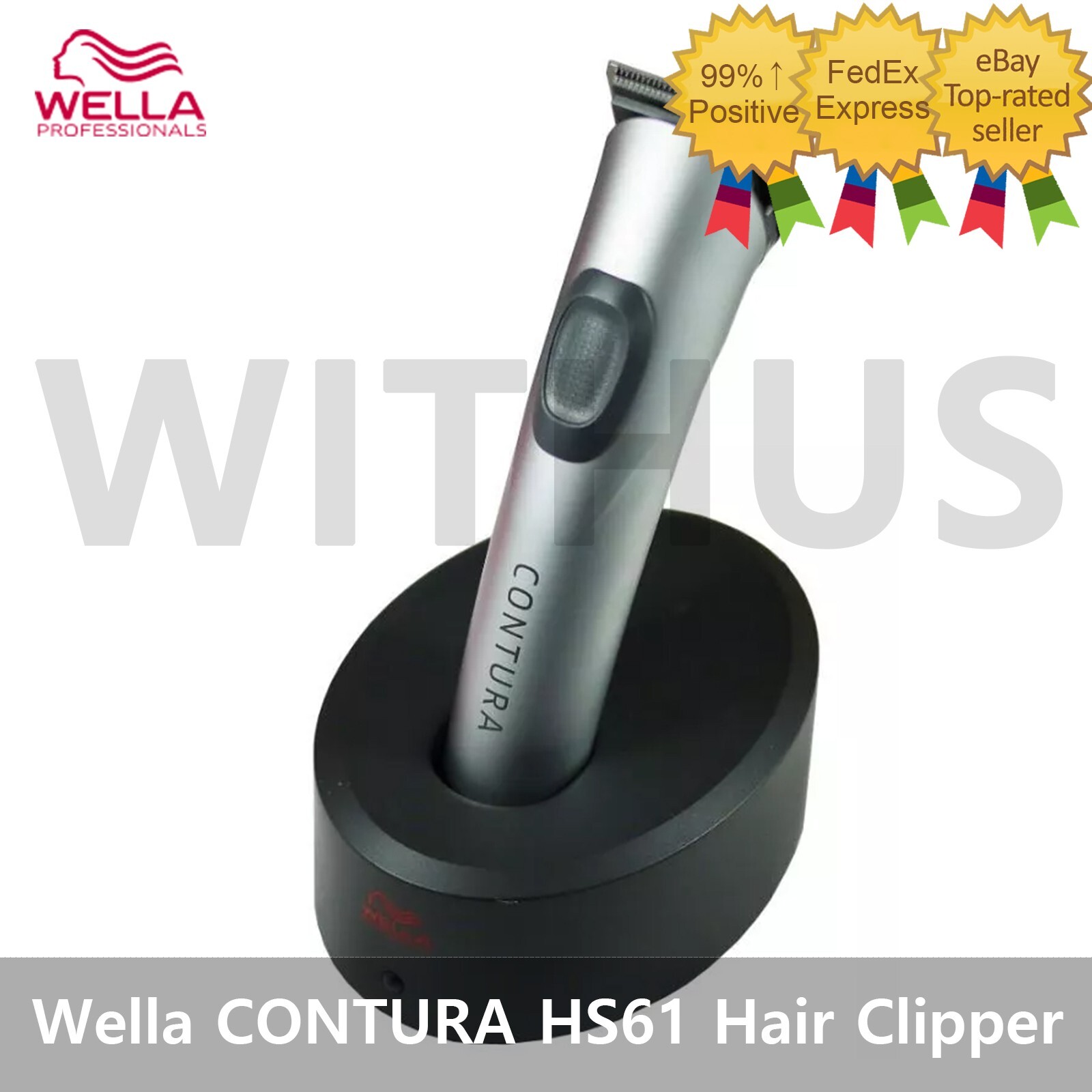 [中古再生品] 美品 WELLAコントゥラHS-61充電器セット　β 新品正規店 WELLAコントゥラHS61パワートリマーバリカン充電器セット