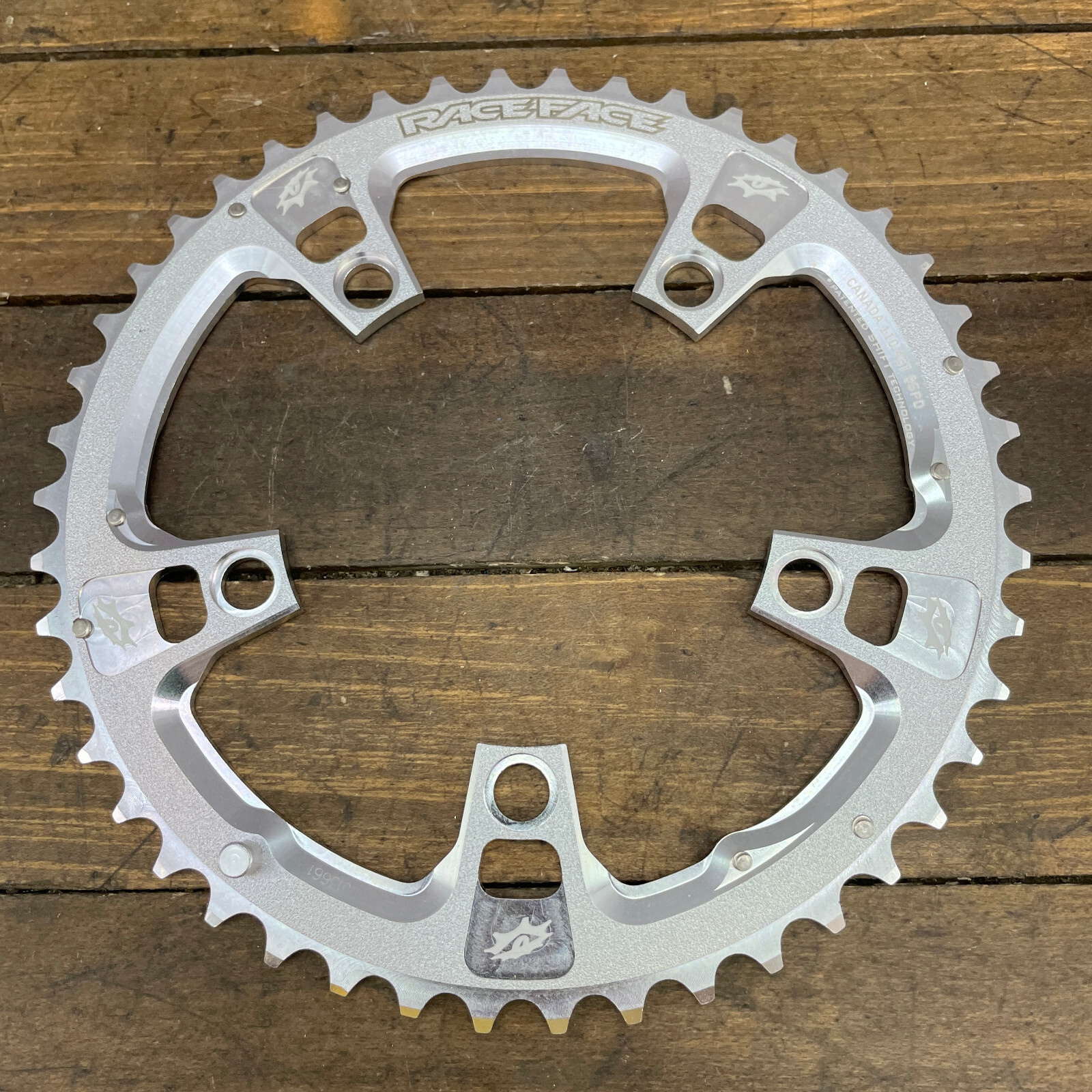 パーツ raceface FSA 110-46T Colony Race Face Chainring 46t 9s 46 Tooth 110 BCD ATB Cruiser 9
