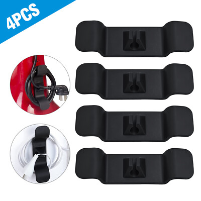 4Pcs Cable Winder Cord Wrap Organizer for Kitchen Appliances Line Wrapper Clips