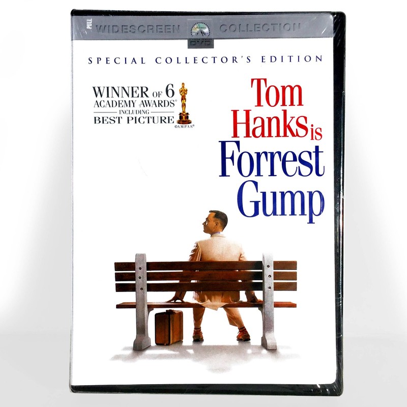 Forrest Gump (2-Disc DVD, 1994, Widescreen, Collectors Ed) Brand New!