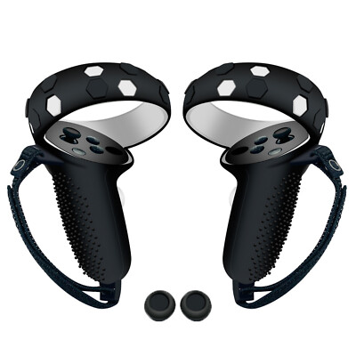 2PCS VR Controller Handle Grip Case Protection Silicone Cover For Oculus Quest 2