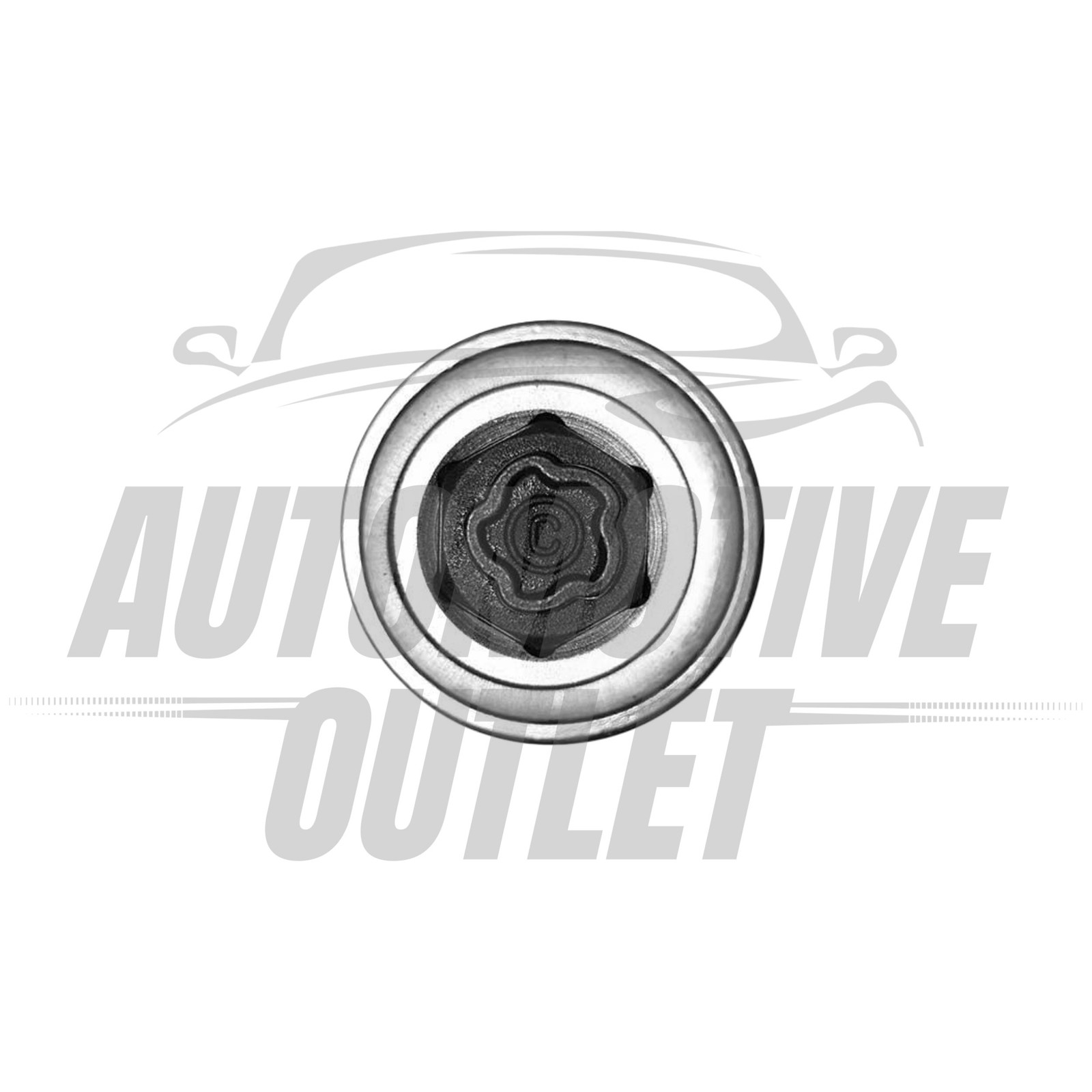 MASTER LOCKING WHEEL SECURITY BOLT KEY LETTER C FOR LAND / RANGE ROVER DISCOVERY 2