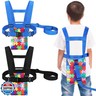 Kanayu 2 Pcs Safety Harness Leash for Special Needs Child Walking Harness for Kids Older with Handle Pouch for Autism Adhd(4-8 Years)