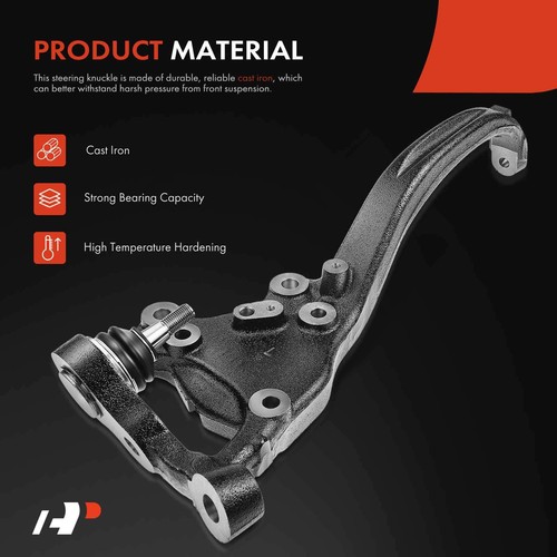 Steering Knuckle Front Left for Chrysler 300 Dodge Challenger Charger 2012-2021