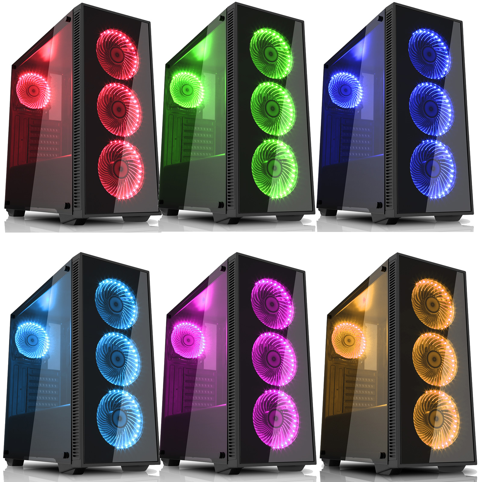 Ultra Fast AMD Dual Core 4.1 Gaming PC Computer 8GB 1TB RGB Bundle2