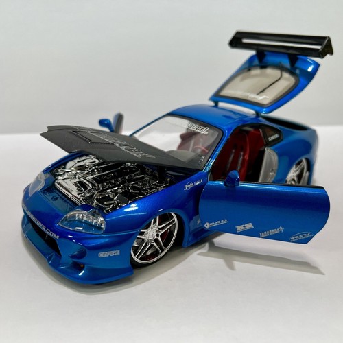 Jada Import Racer Blue Toyota Supra 1:24 Rare | eBay