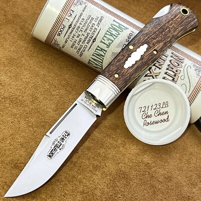  GREAT EASTERN CUTLERY GEC 72 NORTHFIELD CHE CHEN ROSEWOOD CODY SCOUT KNIFE