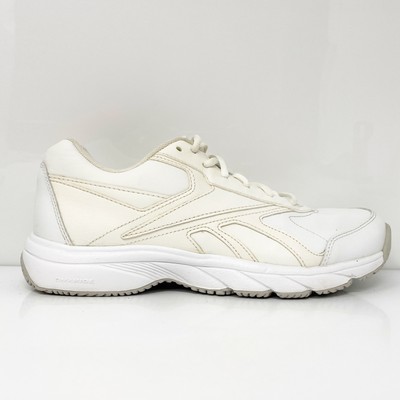 

Reebok Womens Work N Cushion V46975 Белая повседневная обувь Кроссовки Размер 10,5, Белый, Work N Cushion