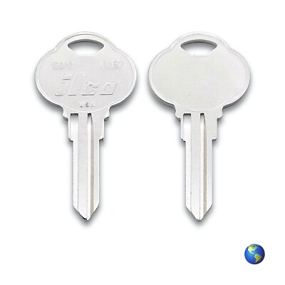 CLB7 Key Blanks for Various Steering Wheel Locks by The Club (2 Keys)