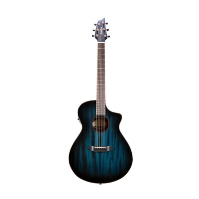 Breedlove Rainforest S Concert African Acoustic Electric Guitar Papillon