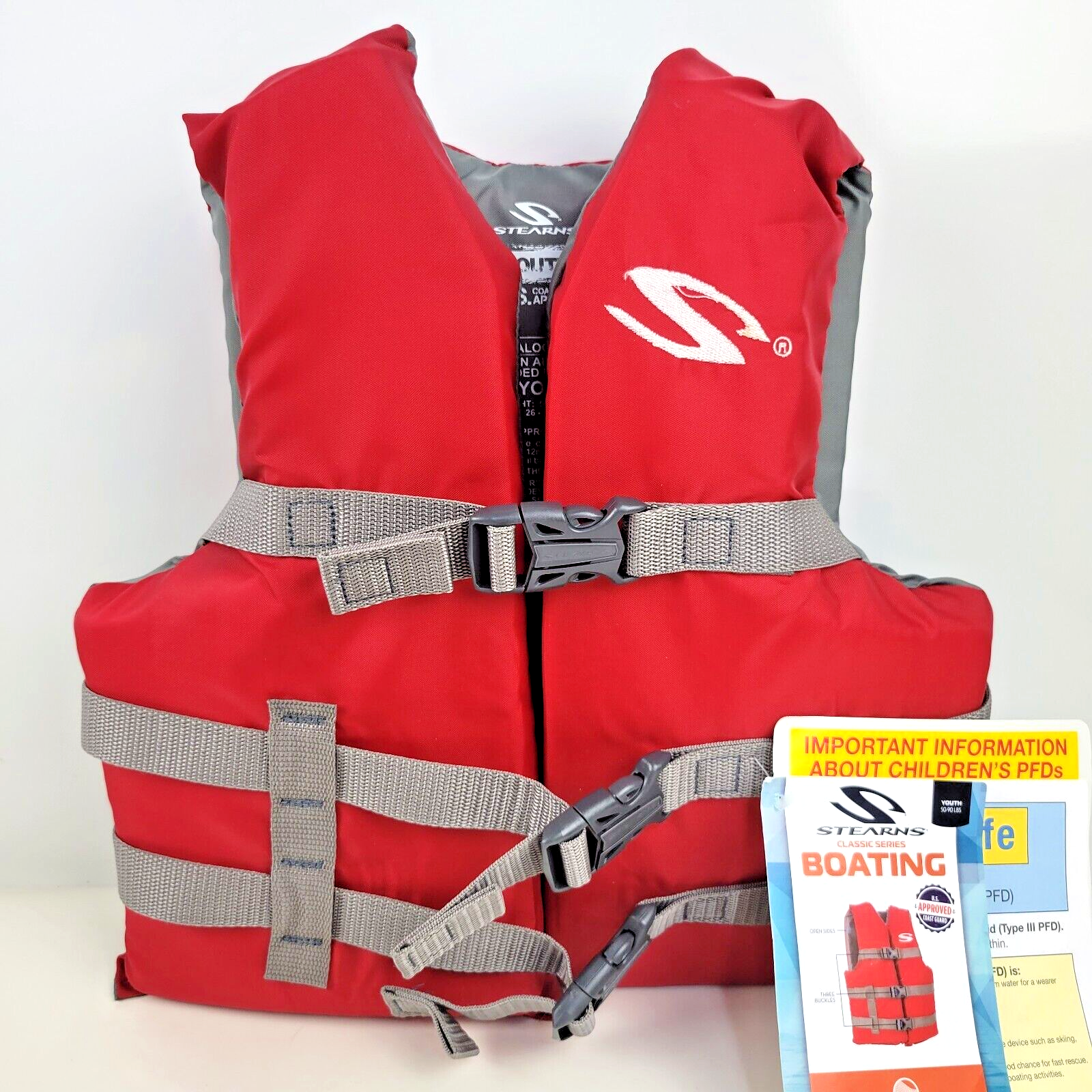 Vest Youth 50-90 Lbs Wakeboard Boating Ski Children New