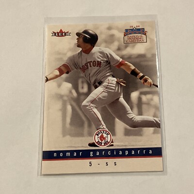 2004 Fleer National Trading Card DayNomar Garciaparra   #3